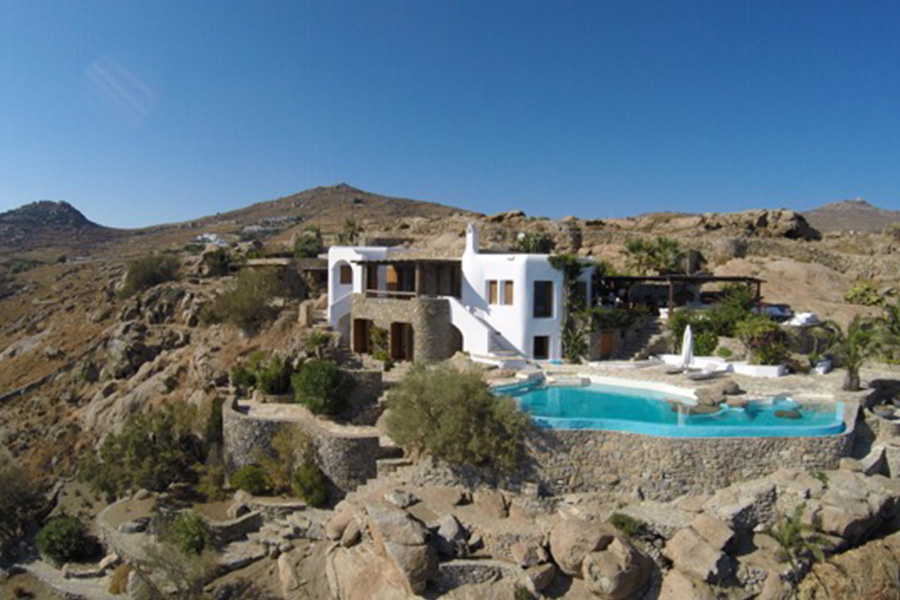 the king of villas rental mykonos