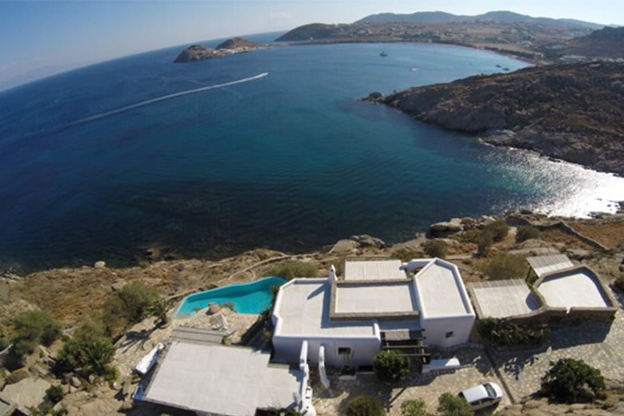 the king of villas rental mykonos