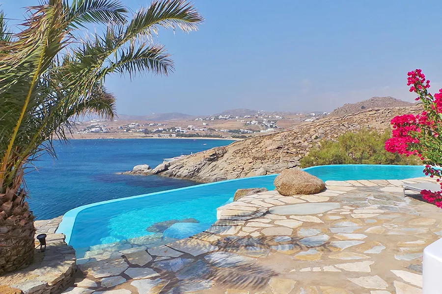 the king of villas rental mykonos