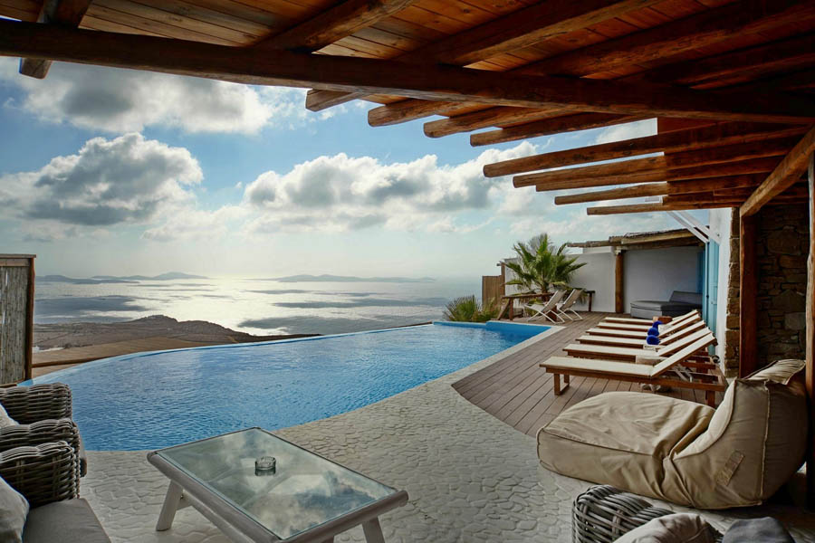 the king of villas rental mykonos