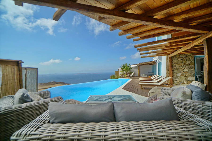 the king of villas rental mykonos