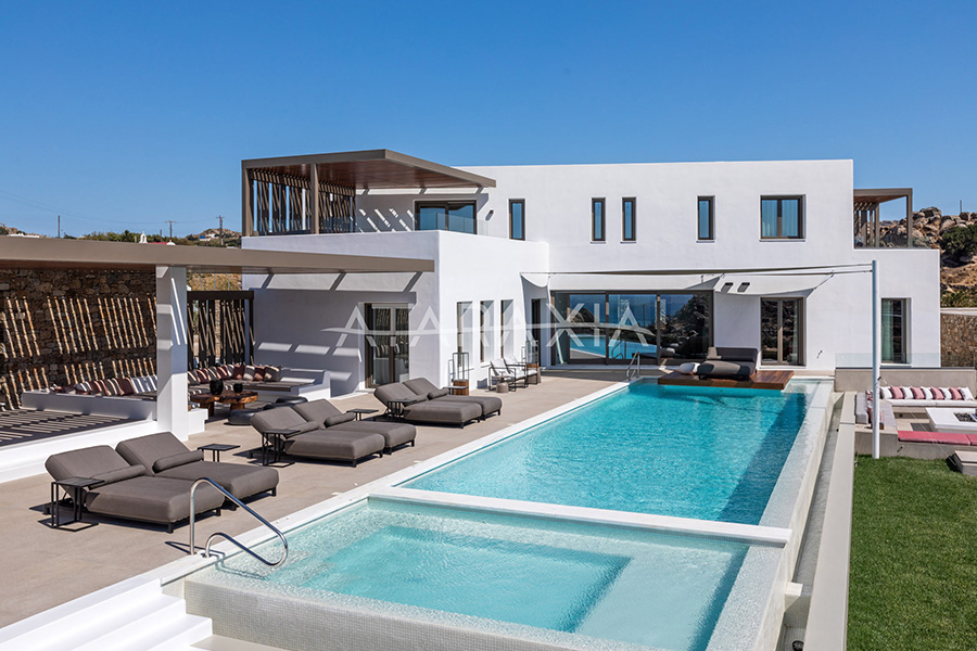 the king of villas rental mykonos