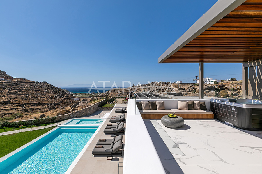 the king of villas rental mykonos