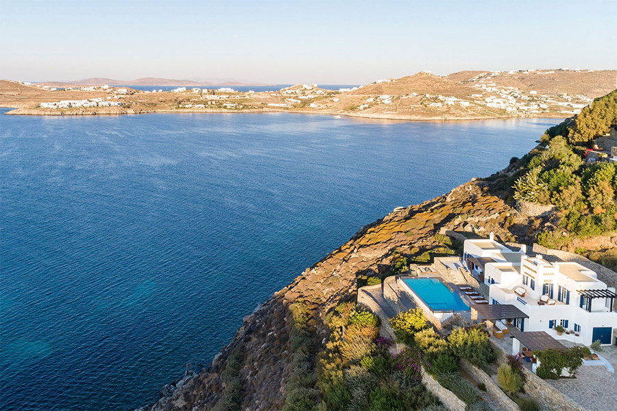 the king of villas rental mykonos