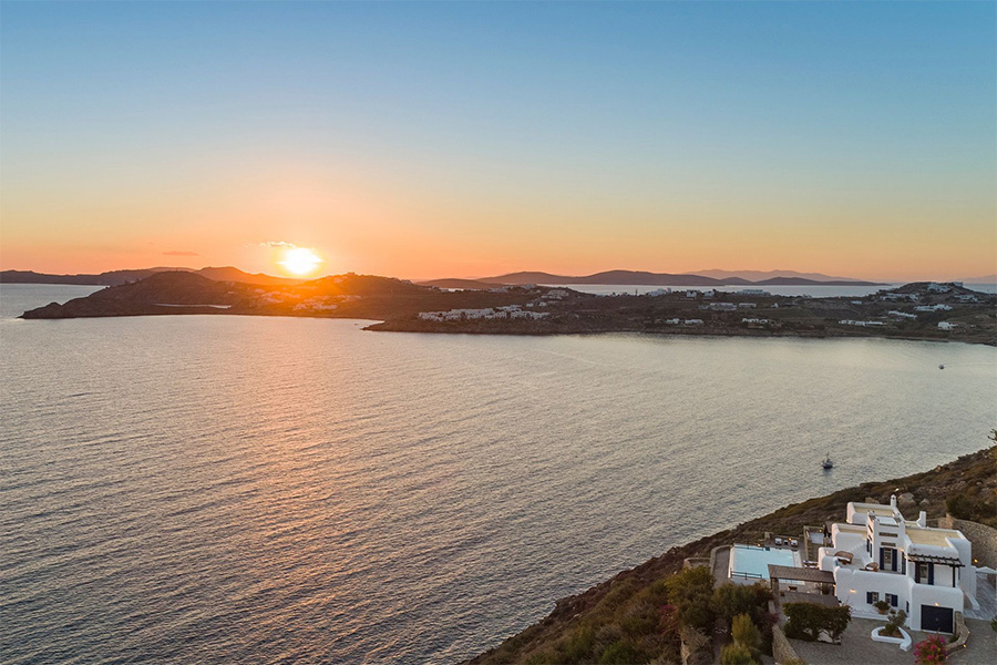 the king of villas rental mykonos