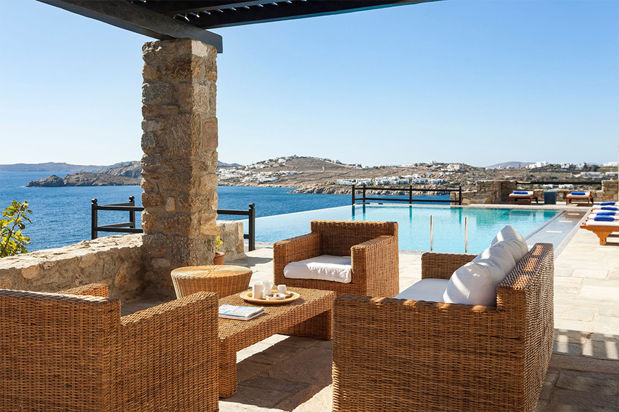 the king of villas rental mykonos