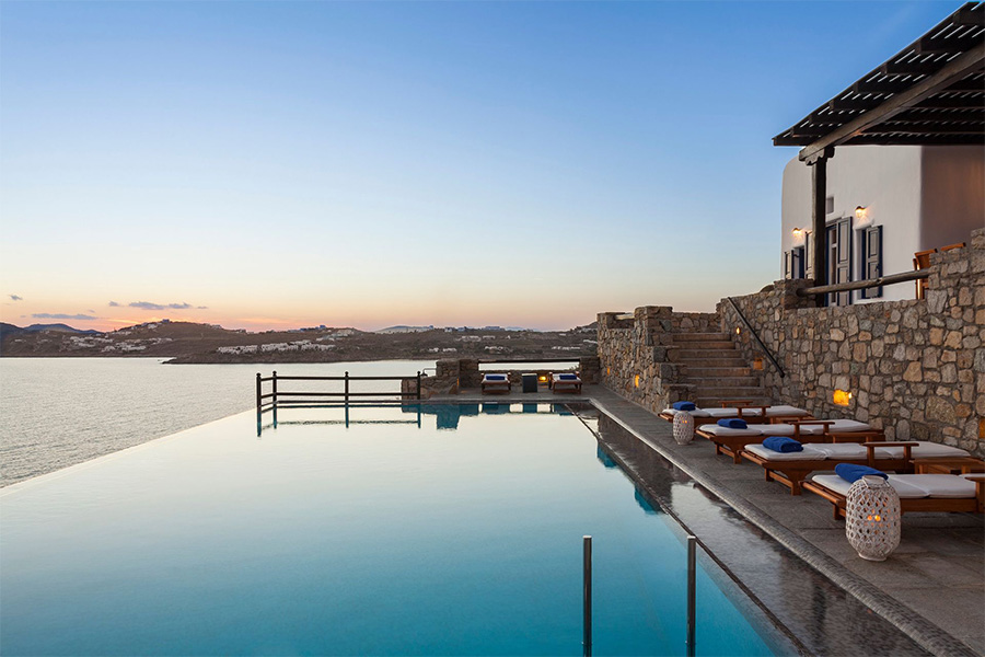 the king of villas rental mykonos