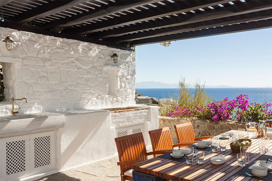 the king of villas rental mykonos