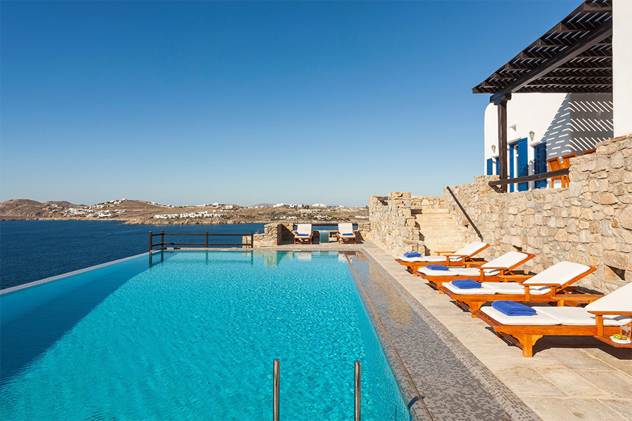 the king of villas rental mykonos