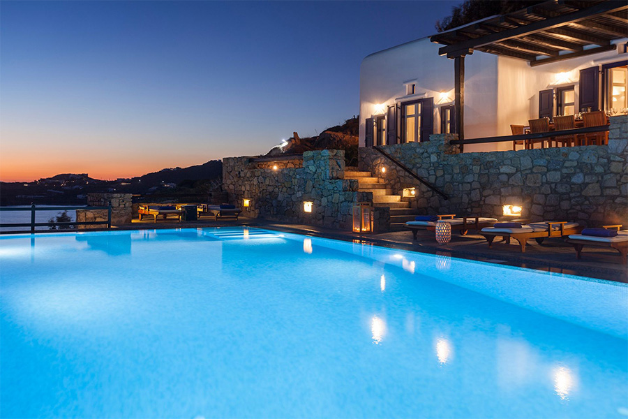 the king of villas rental mykonos