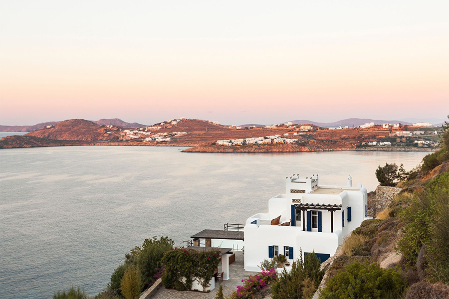 the king of villas rental mykonos