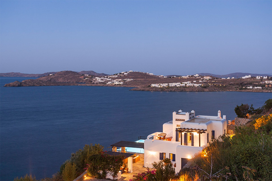 the king of villas rental mykonos