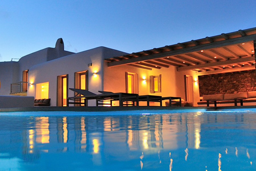 the king of villas rental mykonos
