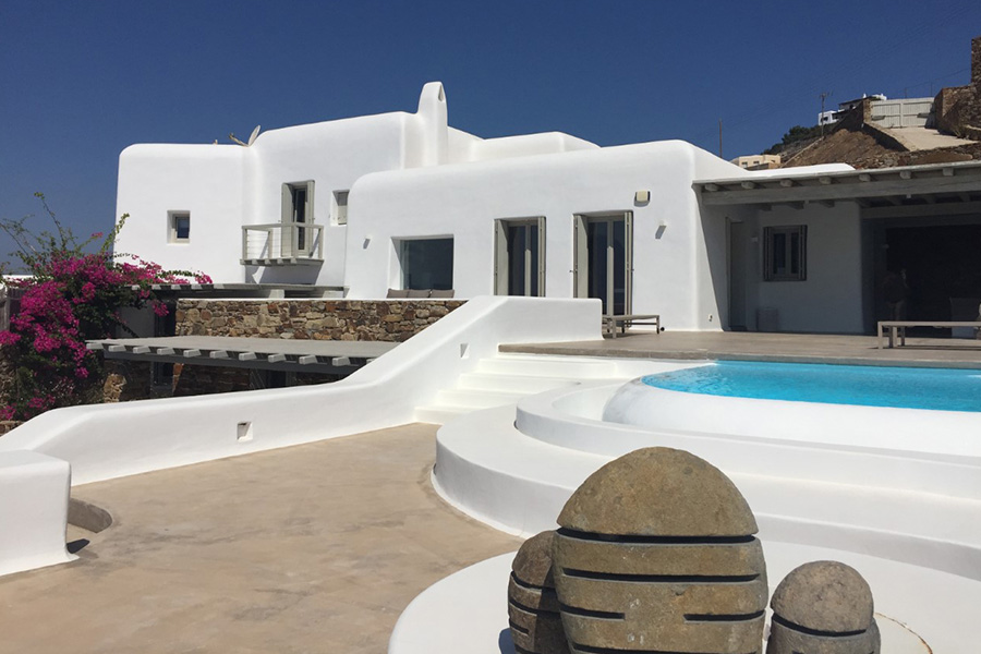 the king of villas rental mykonos