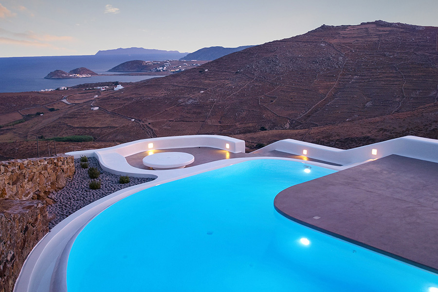 the king of villas rental mykonos