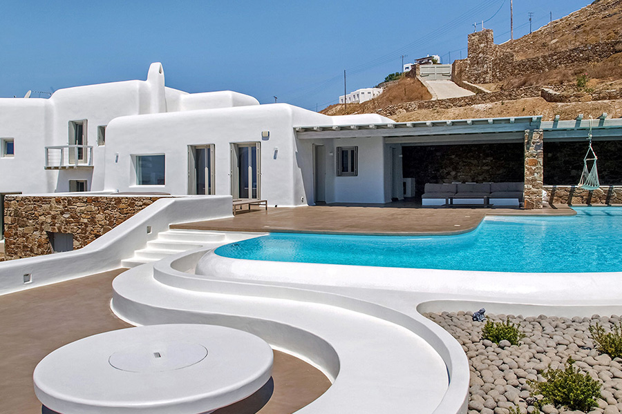 the king of villas rental mykonos