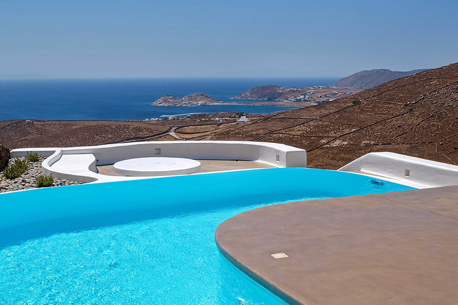 the king of villas rental mykonos