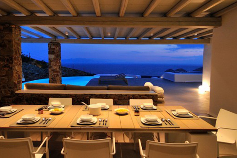 the king of villas rental mykonos