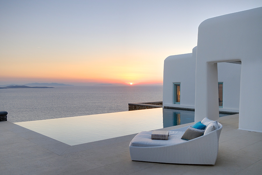 the king of villas rental mykonos