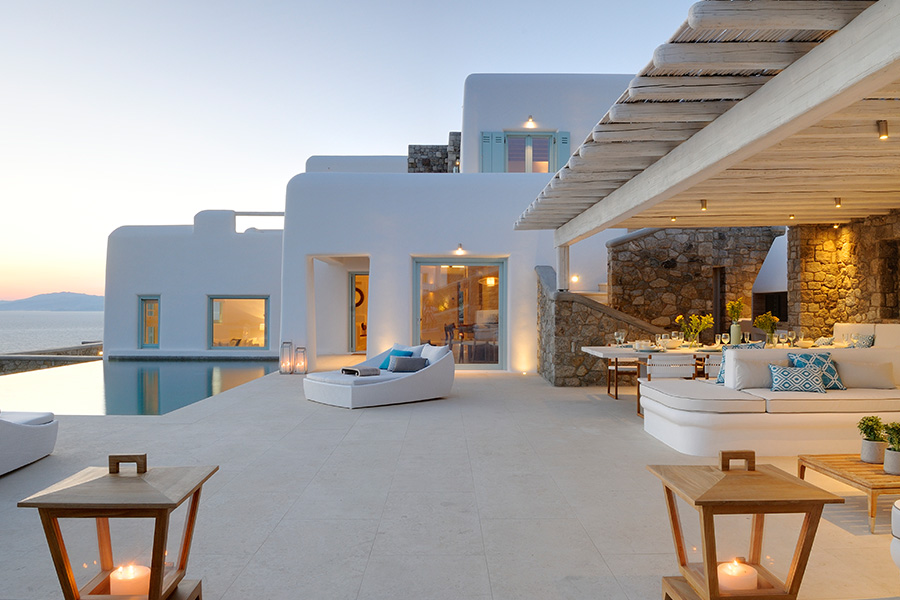 the king of villas rental mykonos