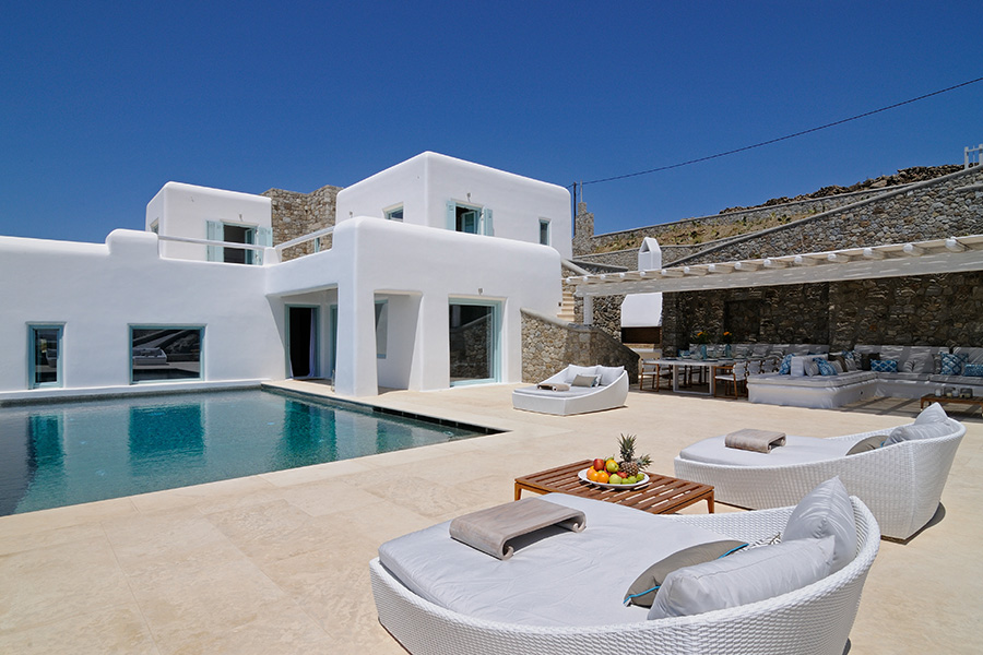 the king of villas rental mykonos