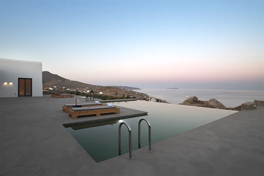 the king of villas rental mykonos