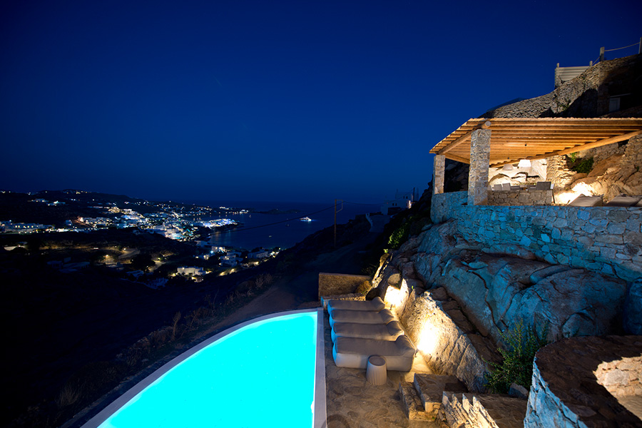 the king of villas rental mykonos