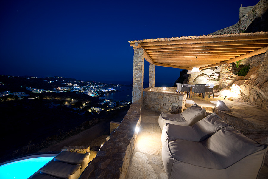 the king of villas rental mykonos
