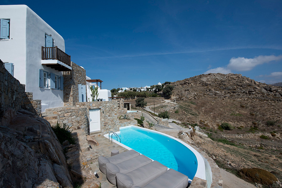 the king of villas rental mykonos