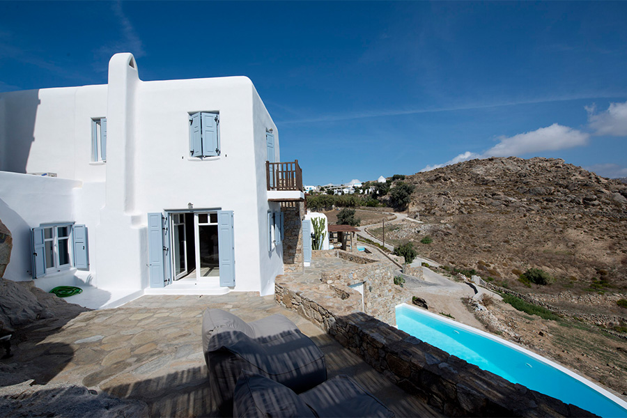 the king of villas rental mykonos