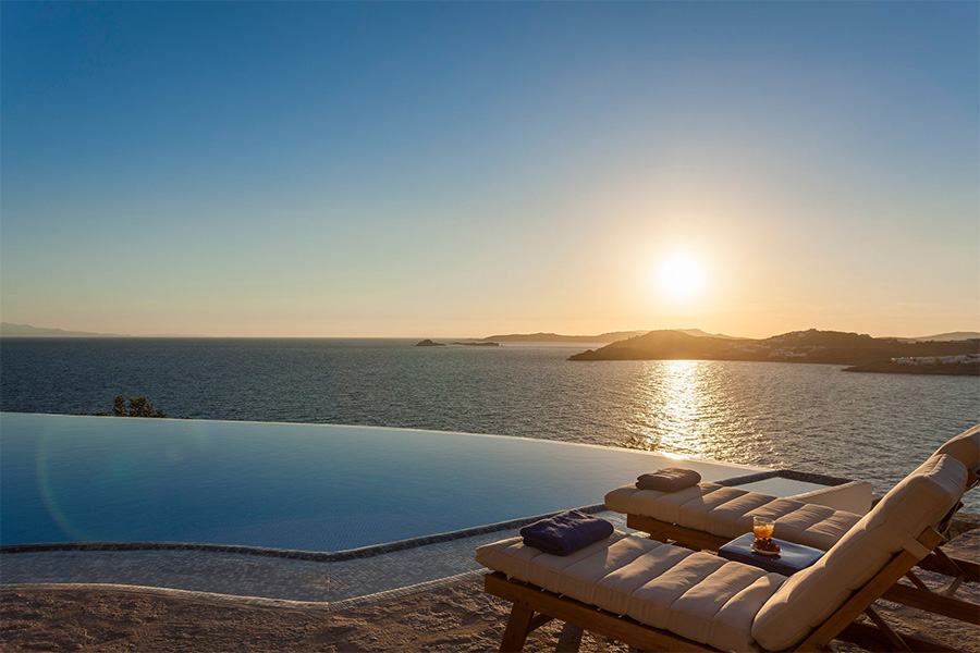 the king of villas rental mykonos