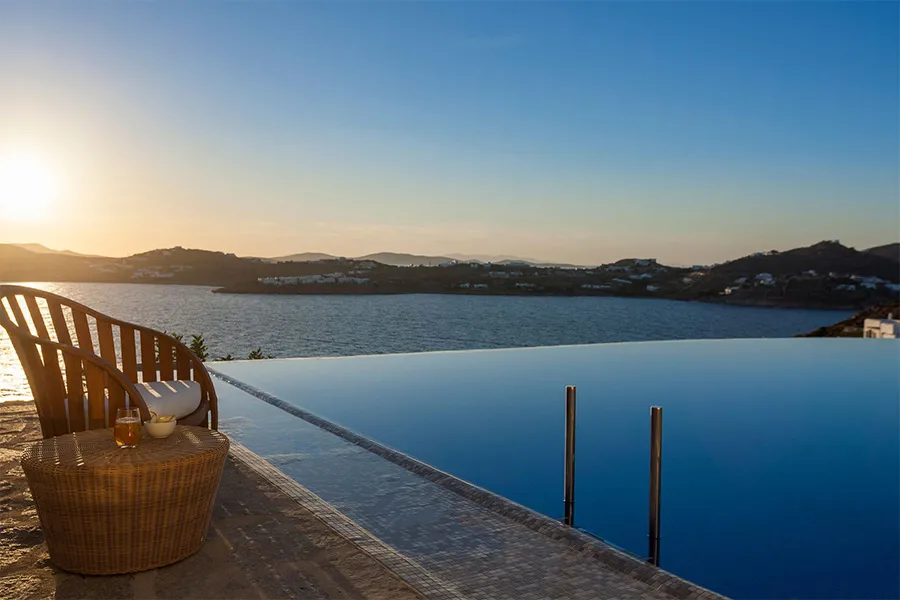 the king of villas rental mykonos