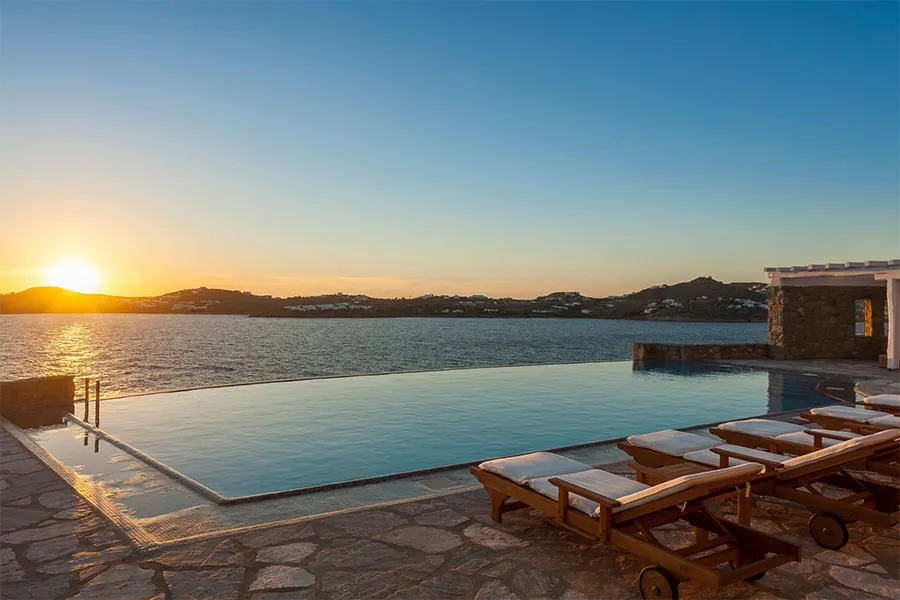 the king of villas rental mykonos