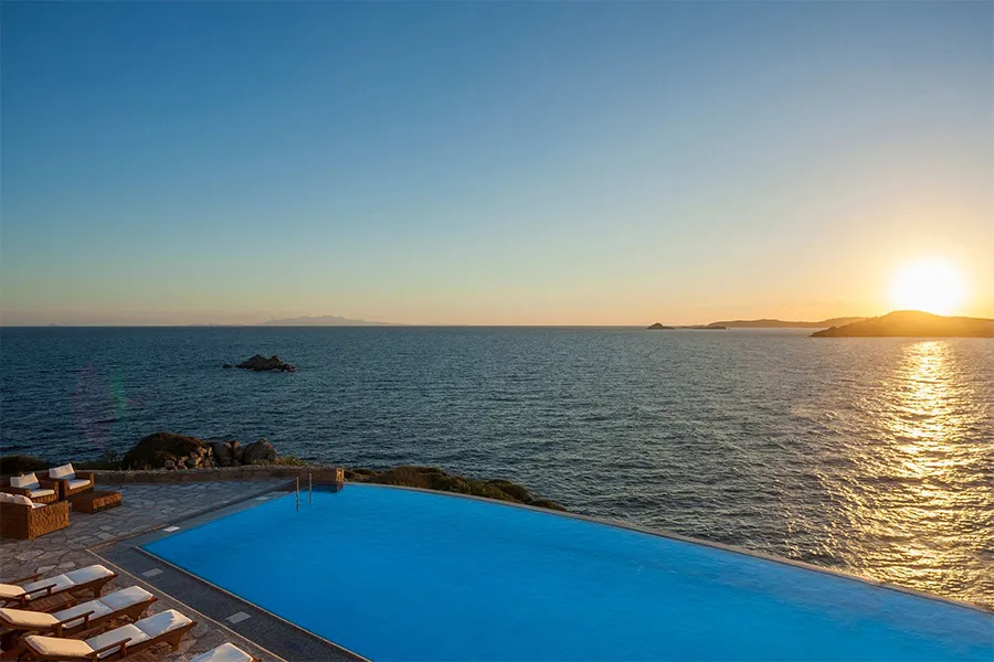 the king of villas rental mykonos