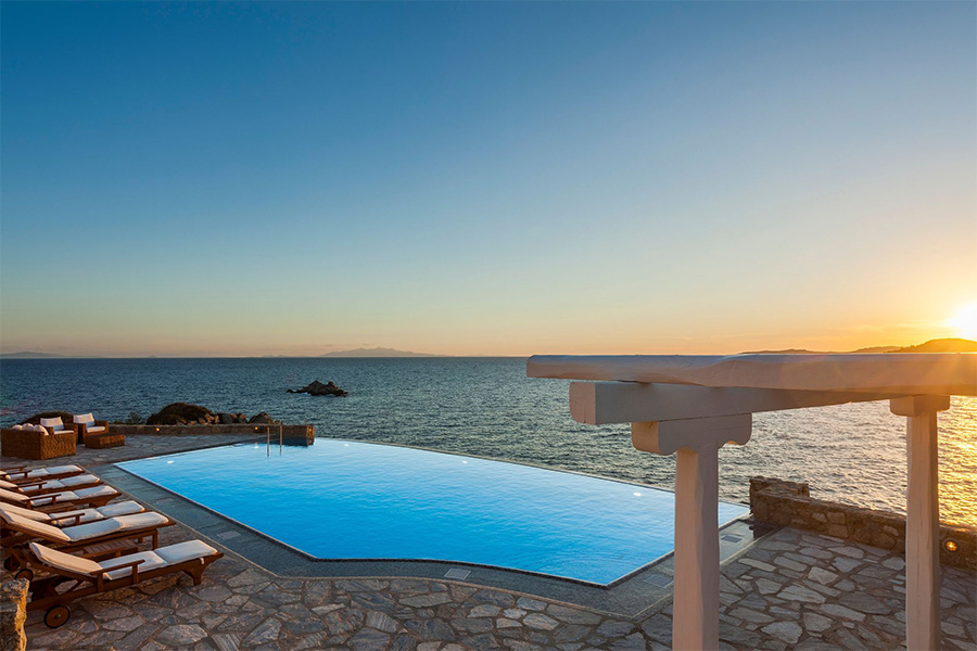 the king of villas rental mykonos