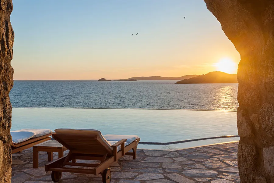 the king of villas rental mykonos