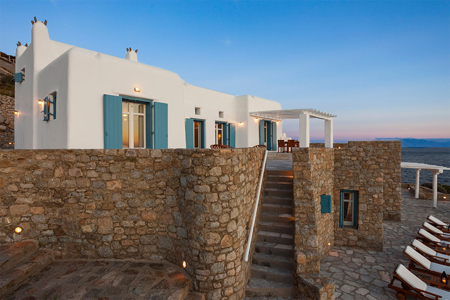 the king of villas rental mykonos
