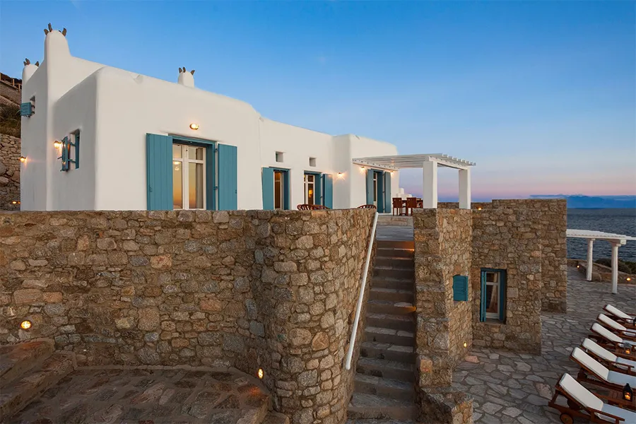 the king of villas rental mykonos