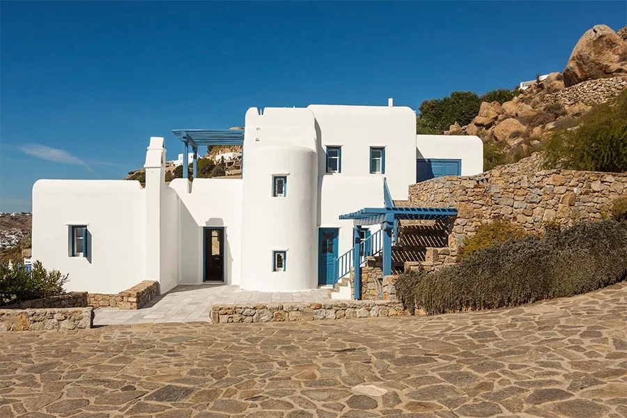 the king of villas rental mykonos