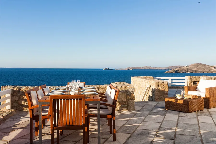 the king of villas rental mykonos
