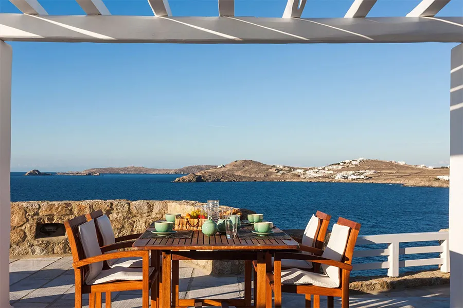 the king of villas rental mykonos