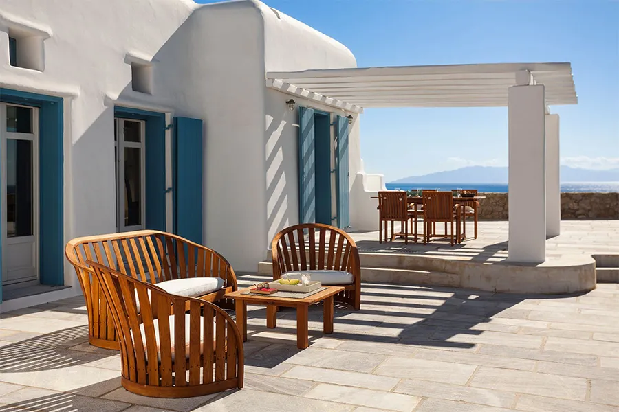 the king of villas rental mykonos