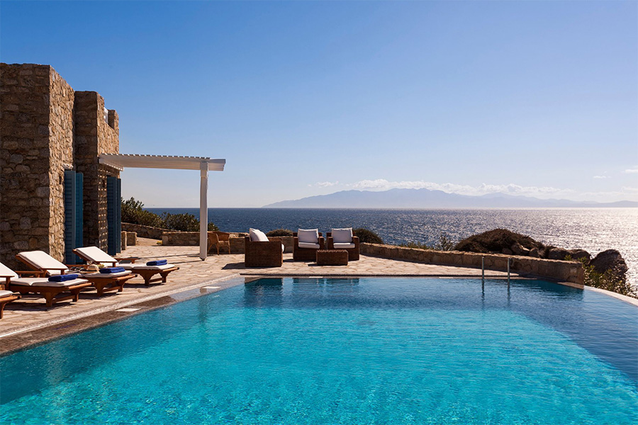 the king of villas rental mykonos