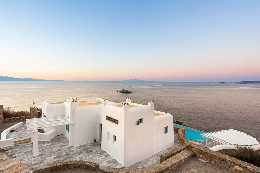 the king of villas rental mykonos
