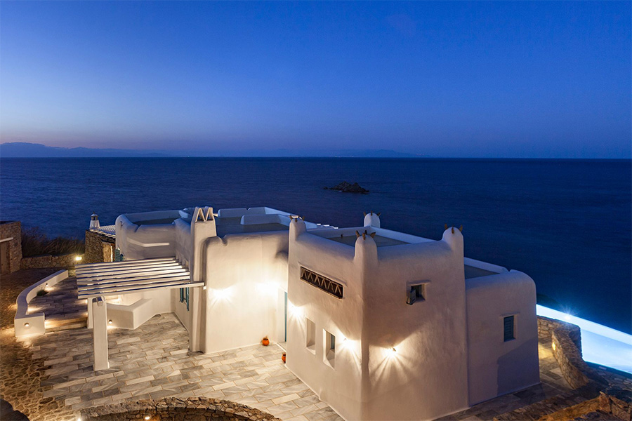 the king of villas rental mykonos