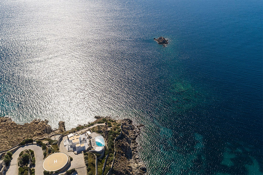the king of villas rental mykonos