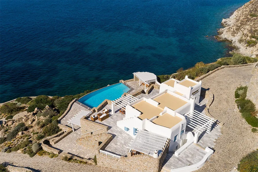 the king of villas rental mykonos