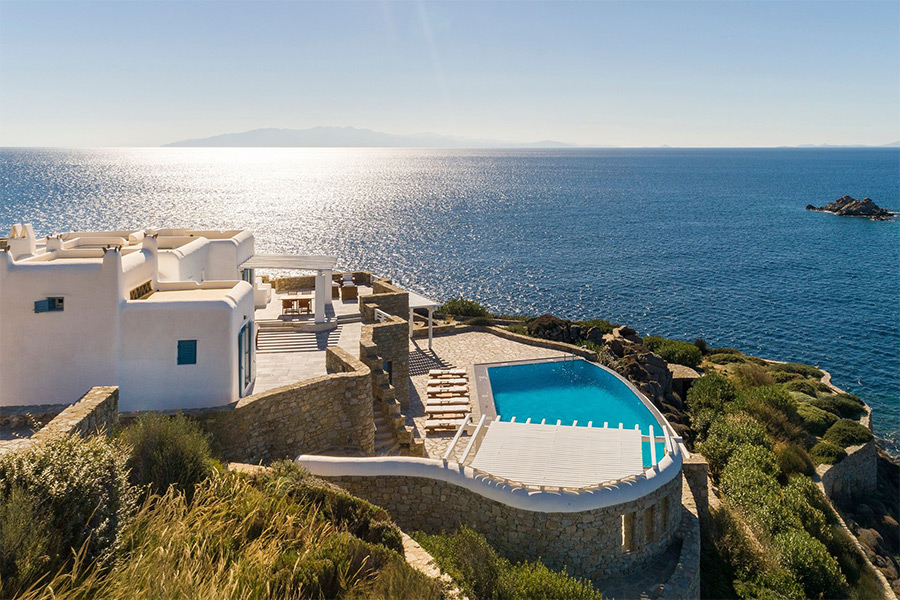 the king of villas rental mykonos