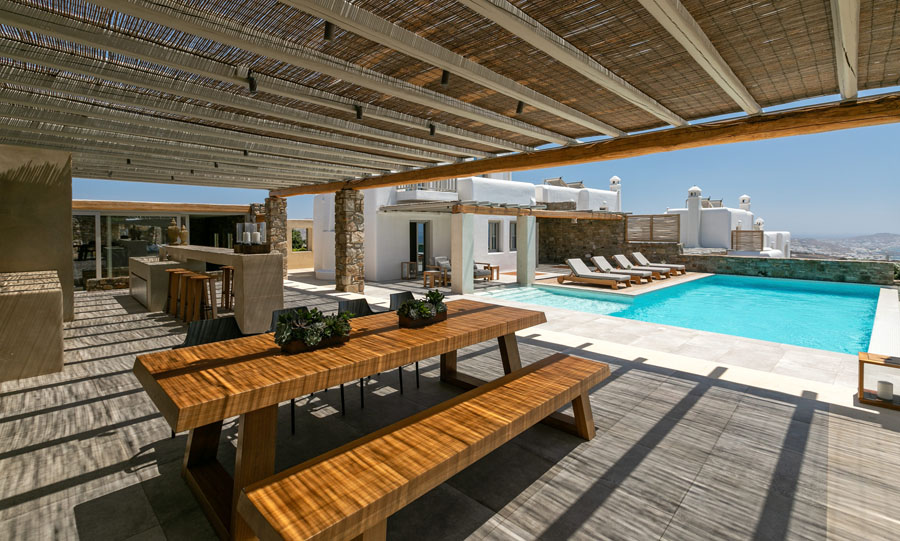 the king of villas rental mykonos