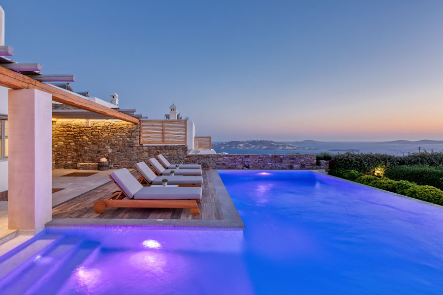 the king of villas rental mykonos